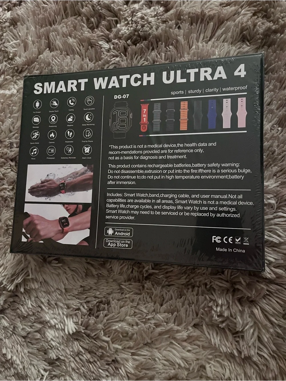 Smart Watch New Watch Ultra 4 - Black